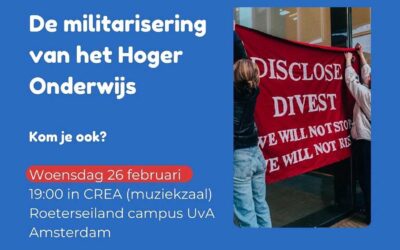 De militarisering van het Hoger Onderwijs