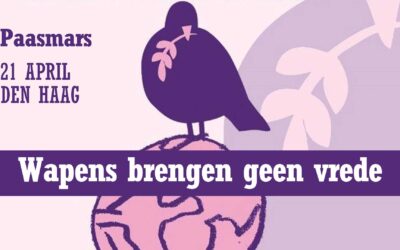 Paasmars voor vrede en rechtvaardigheid: Wapens brengen geen vrede – Geen oorlog, geen wapenwedloop