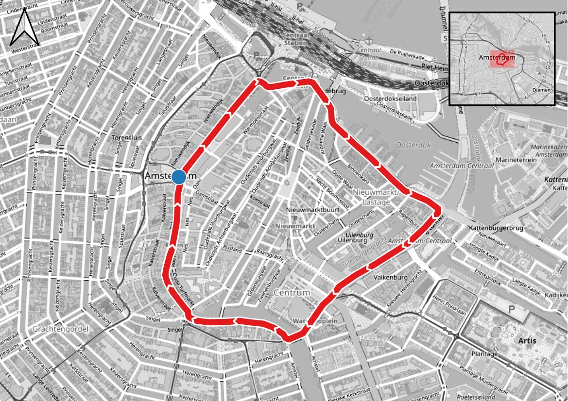 straatop-route