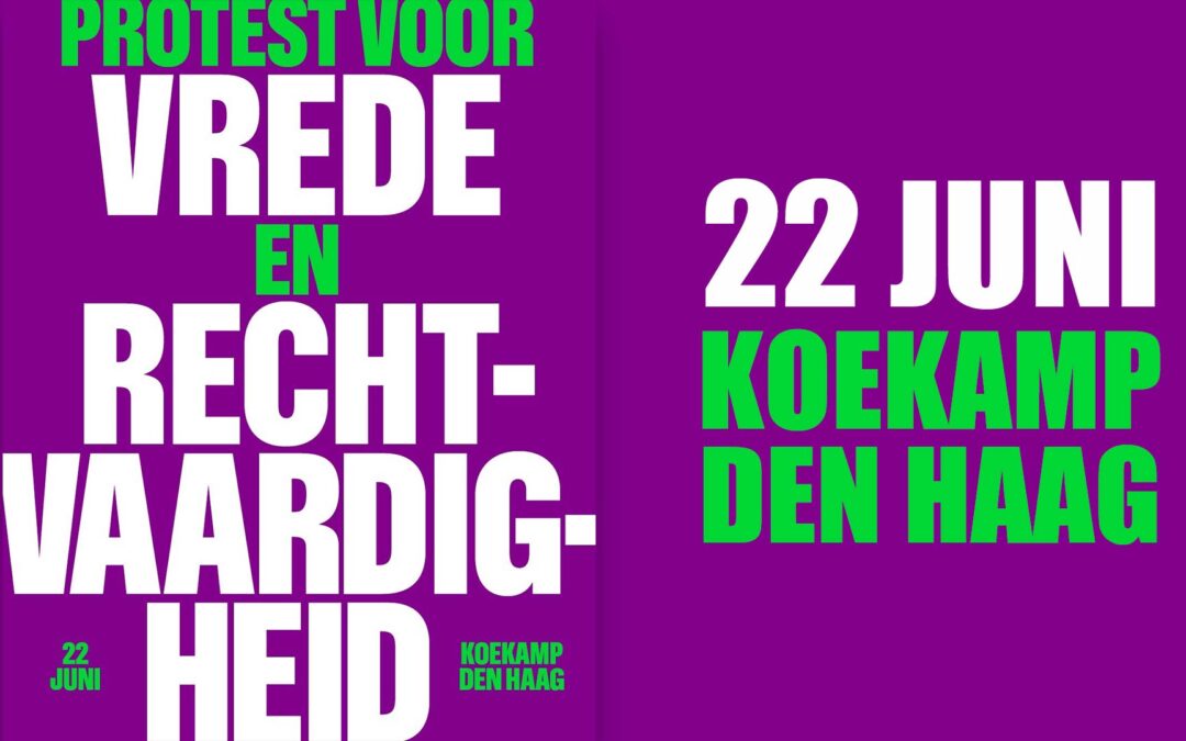 PROTEST VOOR VREDE EN RECHTVAARDIGHEID