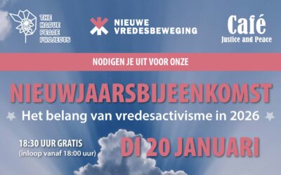 Nieuwjaarsbijeenkomst – Het belang van vredesactivisme in 2026