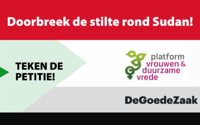 Doorbreek de stilte rond Sudan!